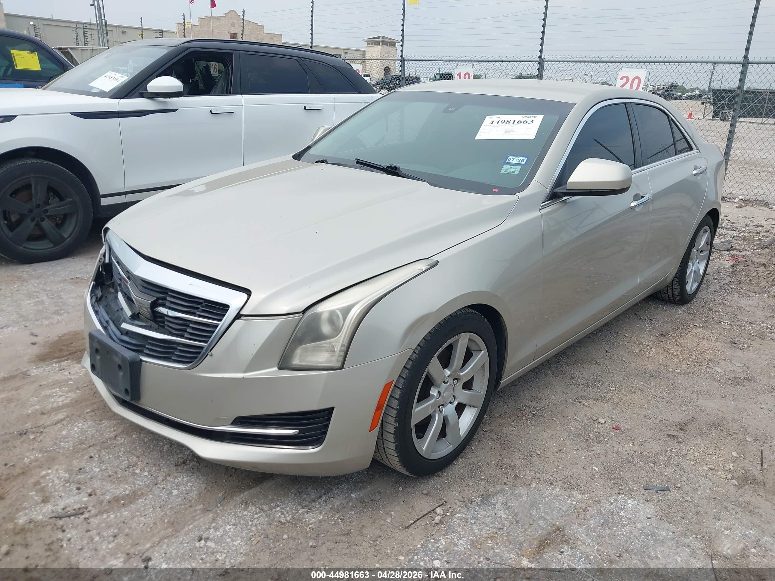 2016 Cadillac Ats Standard Gold vin: 1G6AA5RA7G0107697