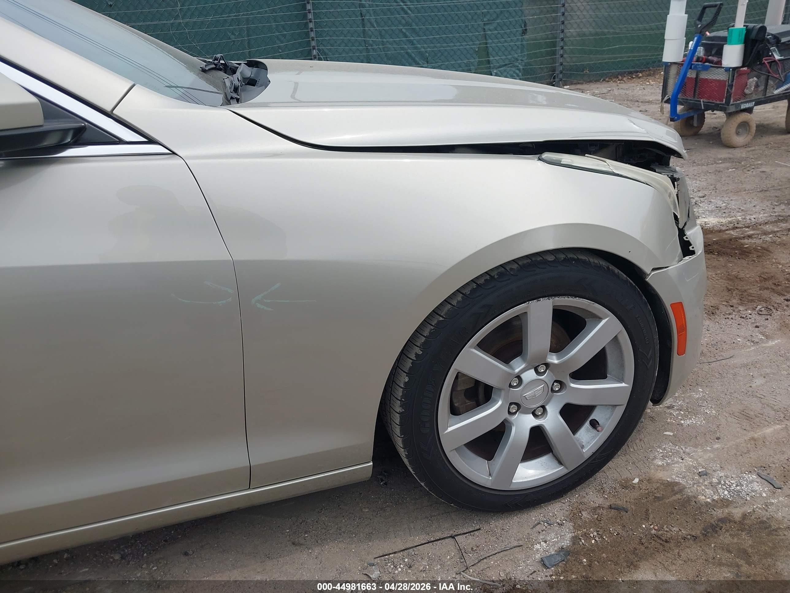 2016 Cadillac Ats Standard Gold vin: 1G6AA5RA7G0107697