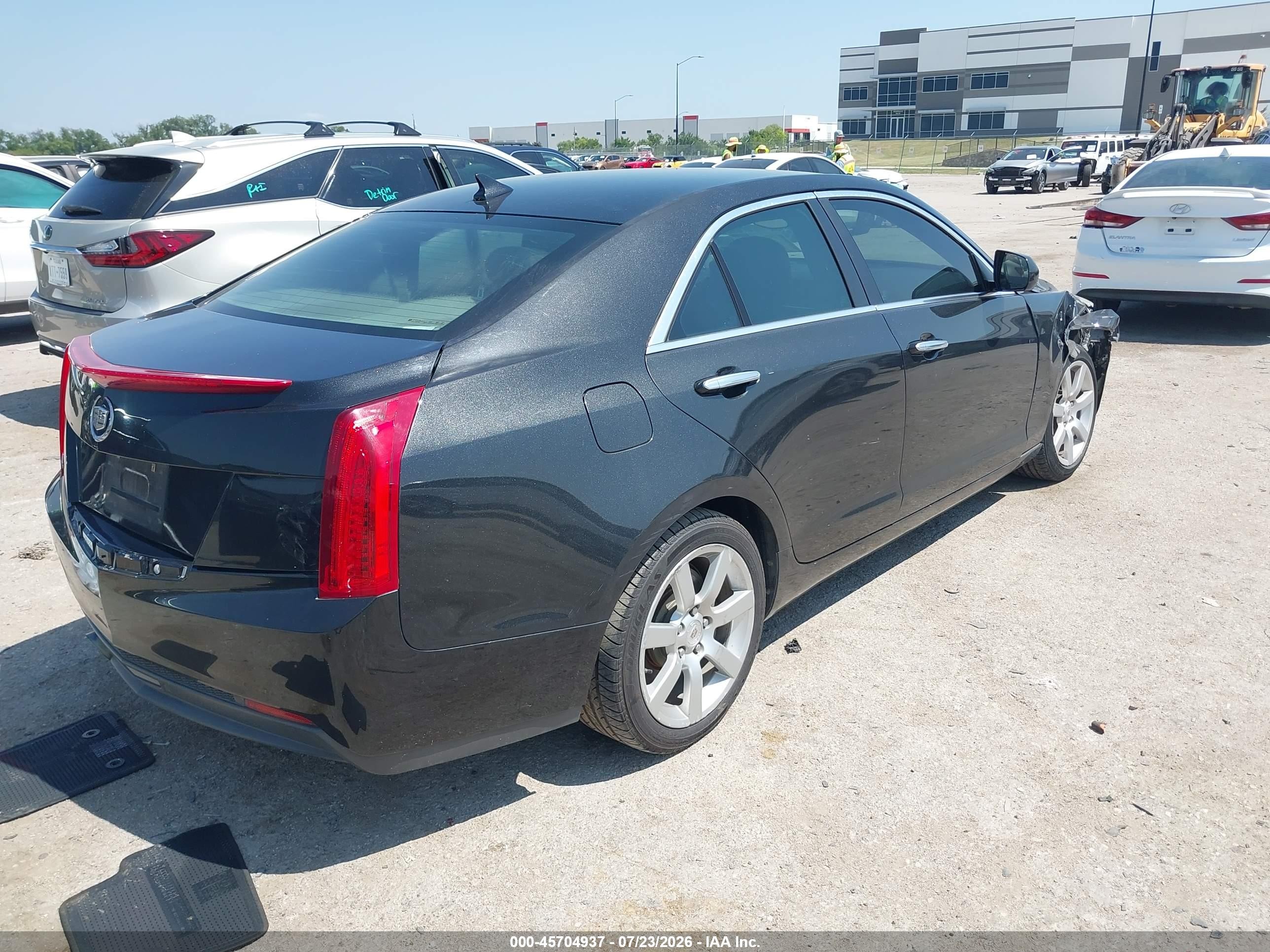 2013 Cadillac Ats Standard Black vin: 1G6AA5RA8D0140199