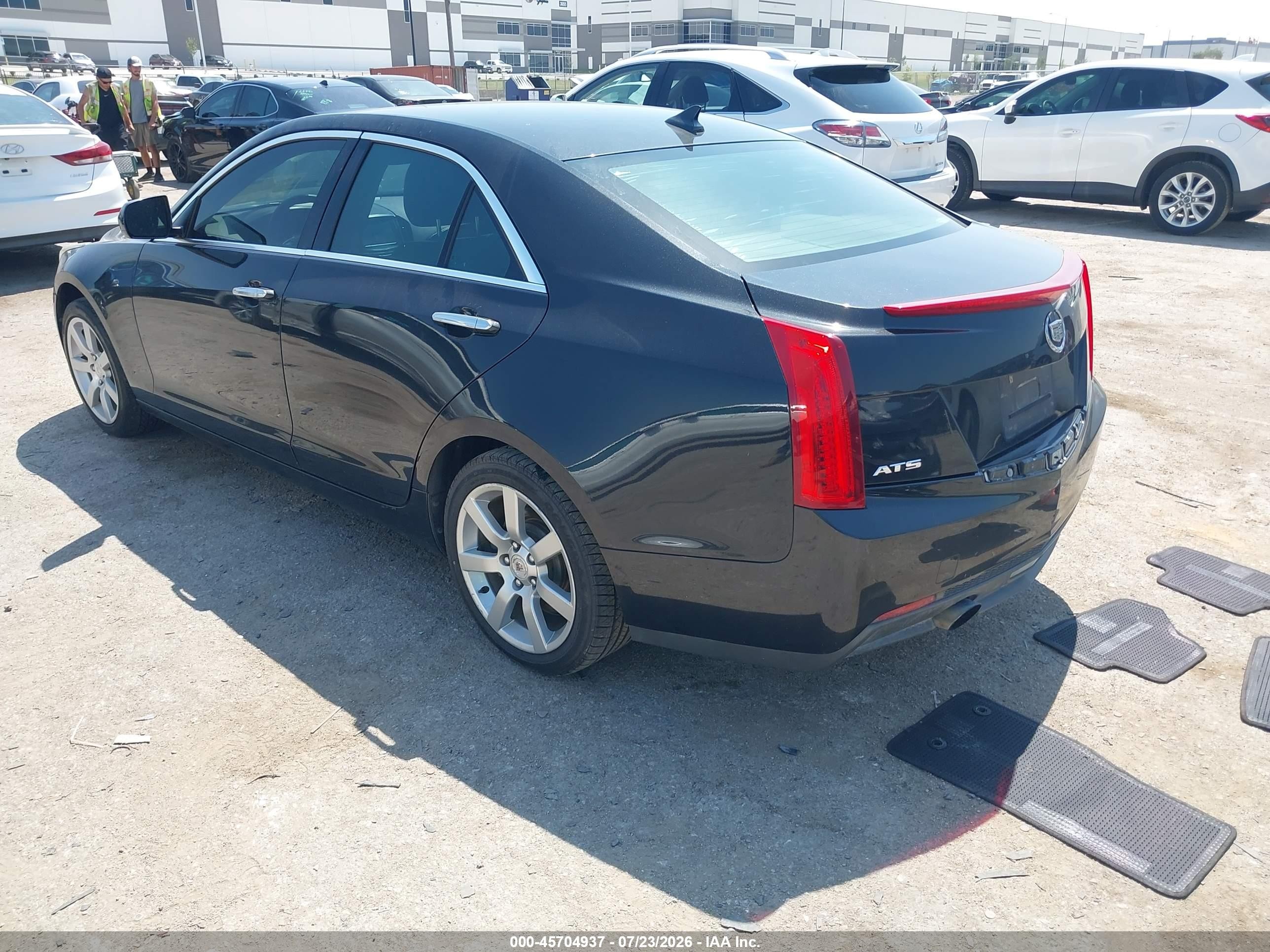 2013 Cadillac Ats Standard Black vin: 1G6AA5RA8D0140199