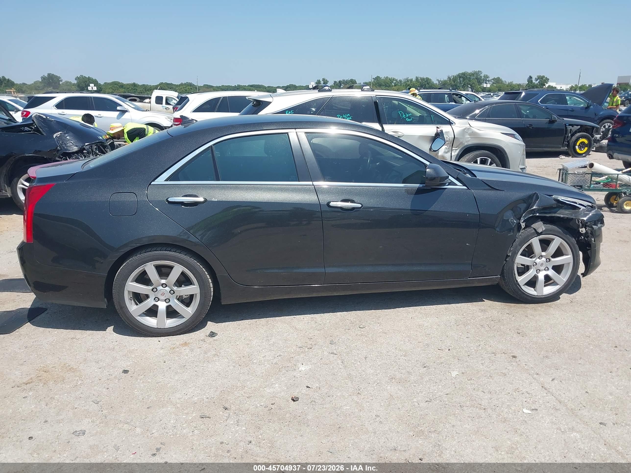 2013 Cadillac Ats Standard Black vin: 1G6AA5RA8D0140199