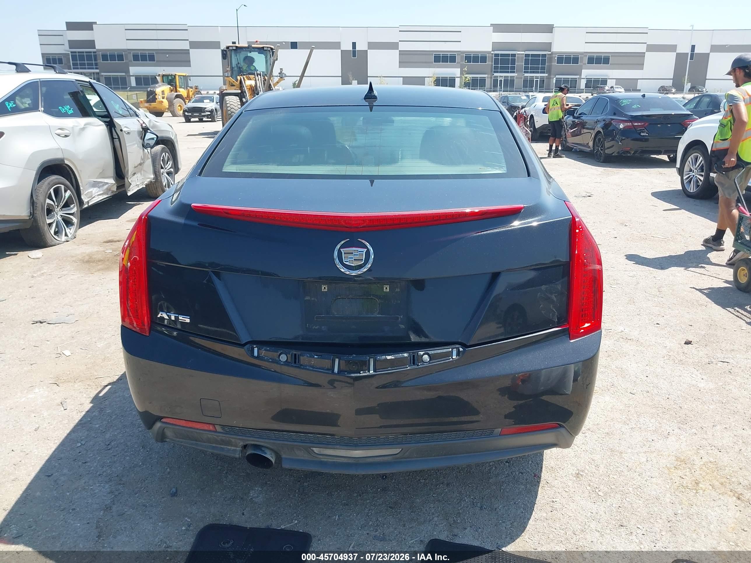 2013 Cadillac Ats Standard Black vin: 1G6AA5RA8D0140199