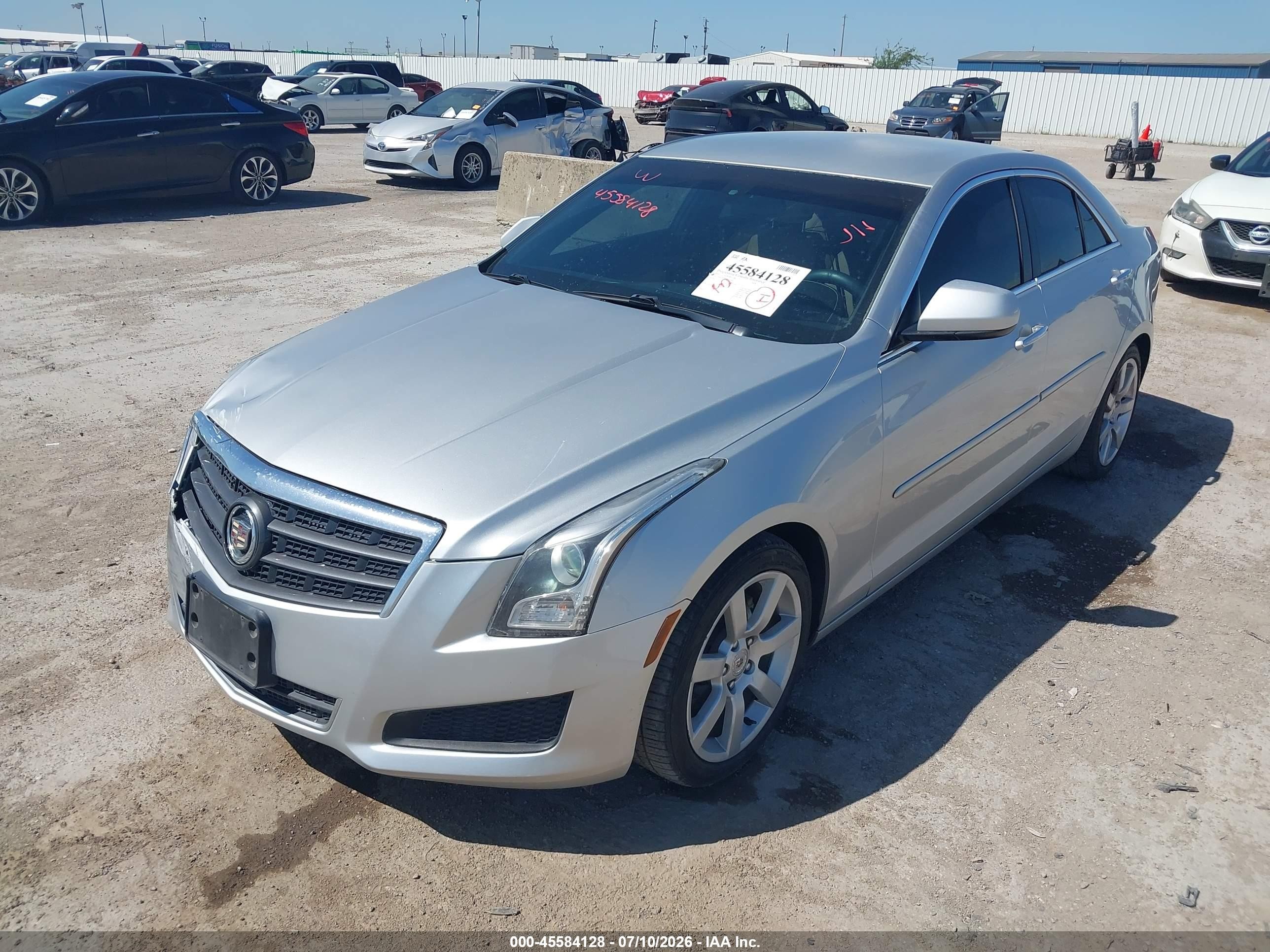 2013 Cadillac Ats Standard Серебряный vin: 1G6AA5RA8D0145869