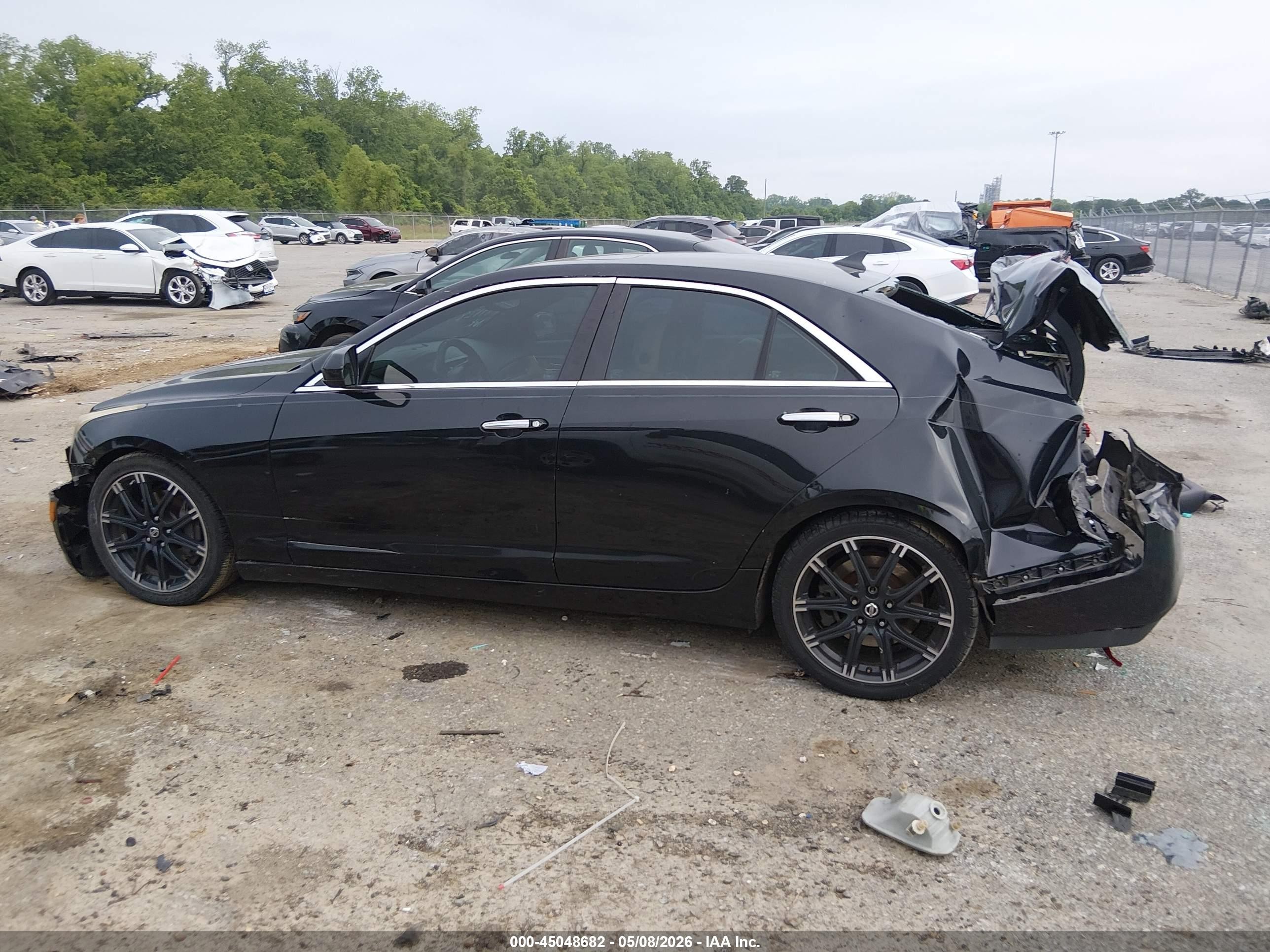 2013 Cadillac Ats Standard Черный vin: 1G6AA5RA8D0149128