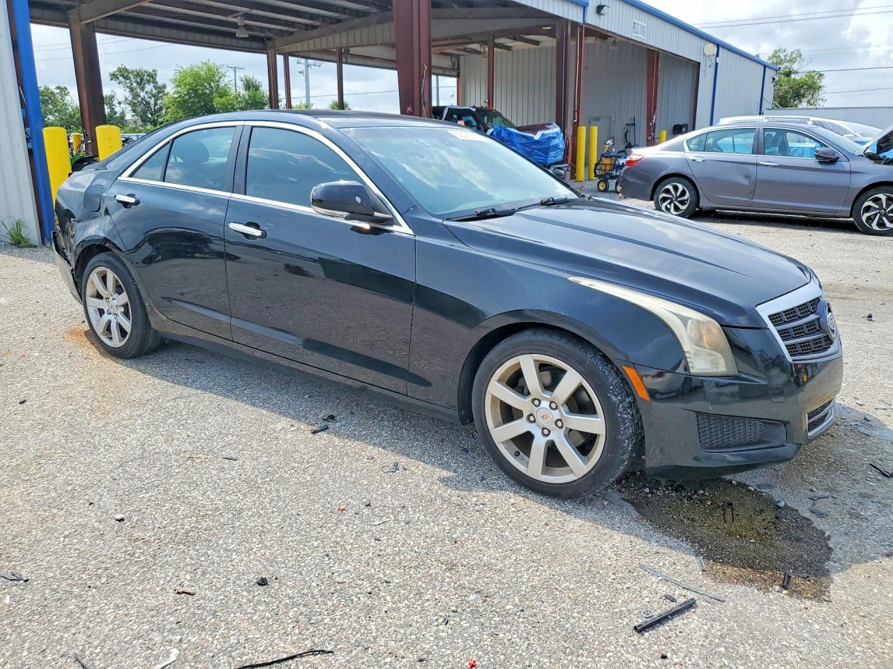 2014 Cadillac Ats Black vin: 1G6AA5RA8E0176282