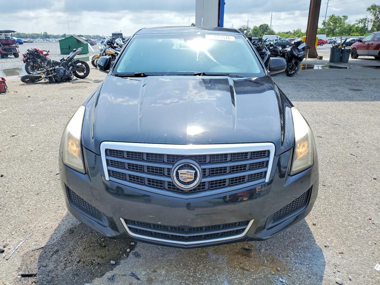2014 Cadillac Ats Black vin: 1G6AA5RA8E0176282