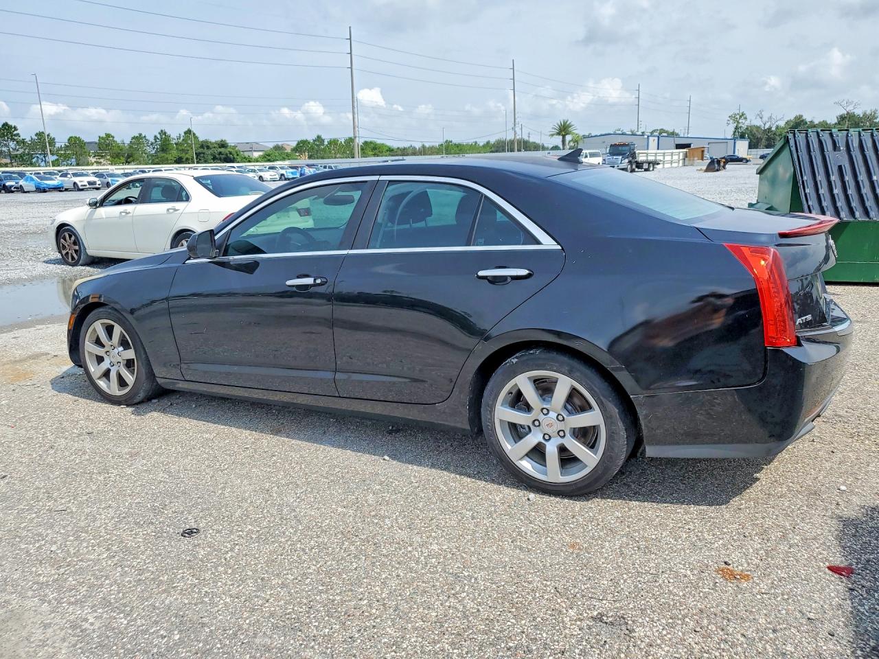 2014 Cadillac Ats Black vin: 1G6AA5RA8E0176282