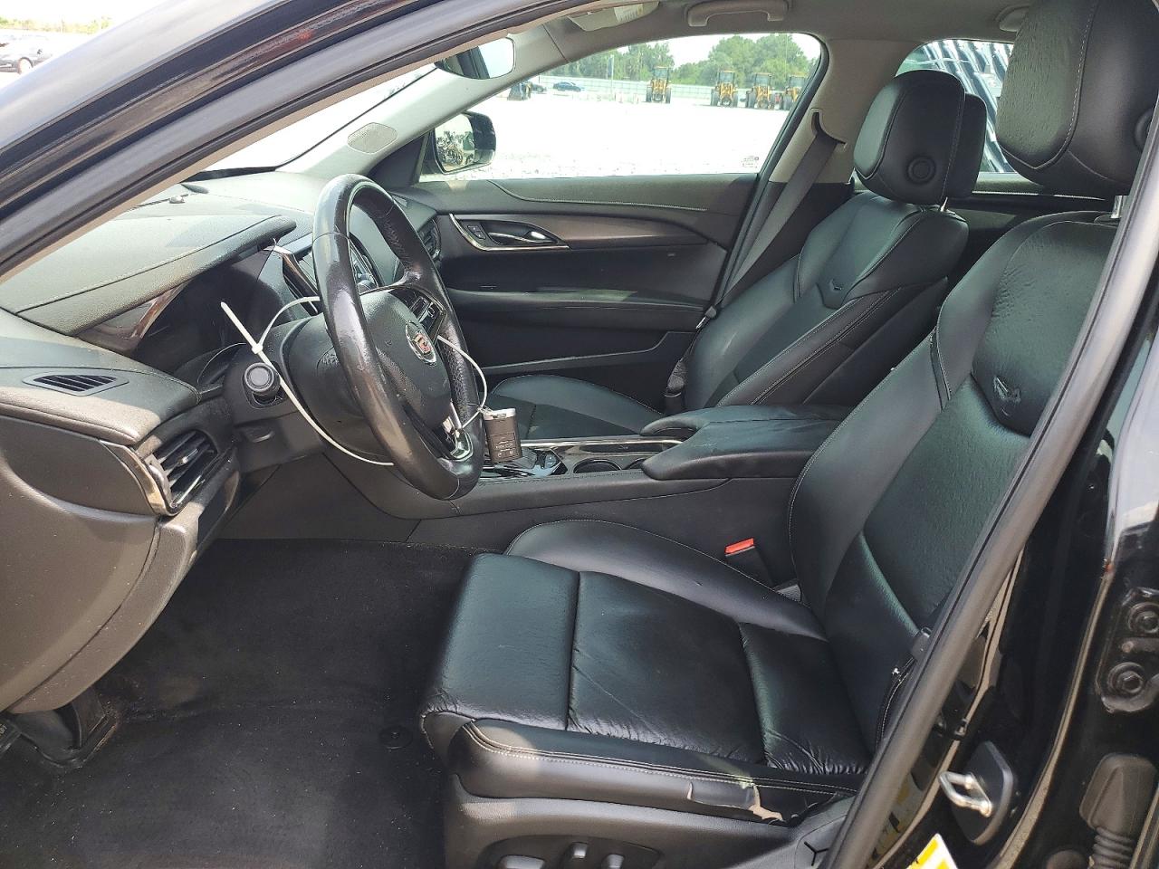 2014 Cadillac Ats Black vin: 1G6AA5RA8E0176282