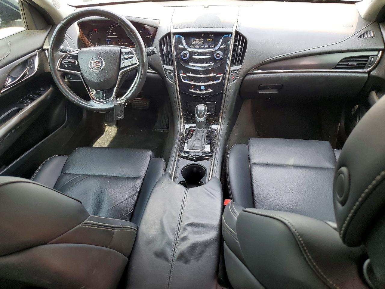 2014 Cadillac Ats Black vin: 1G6AA5RA8E0176282