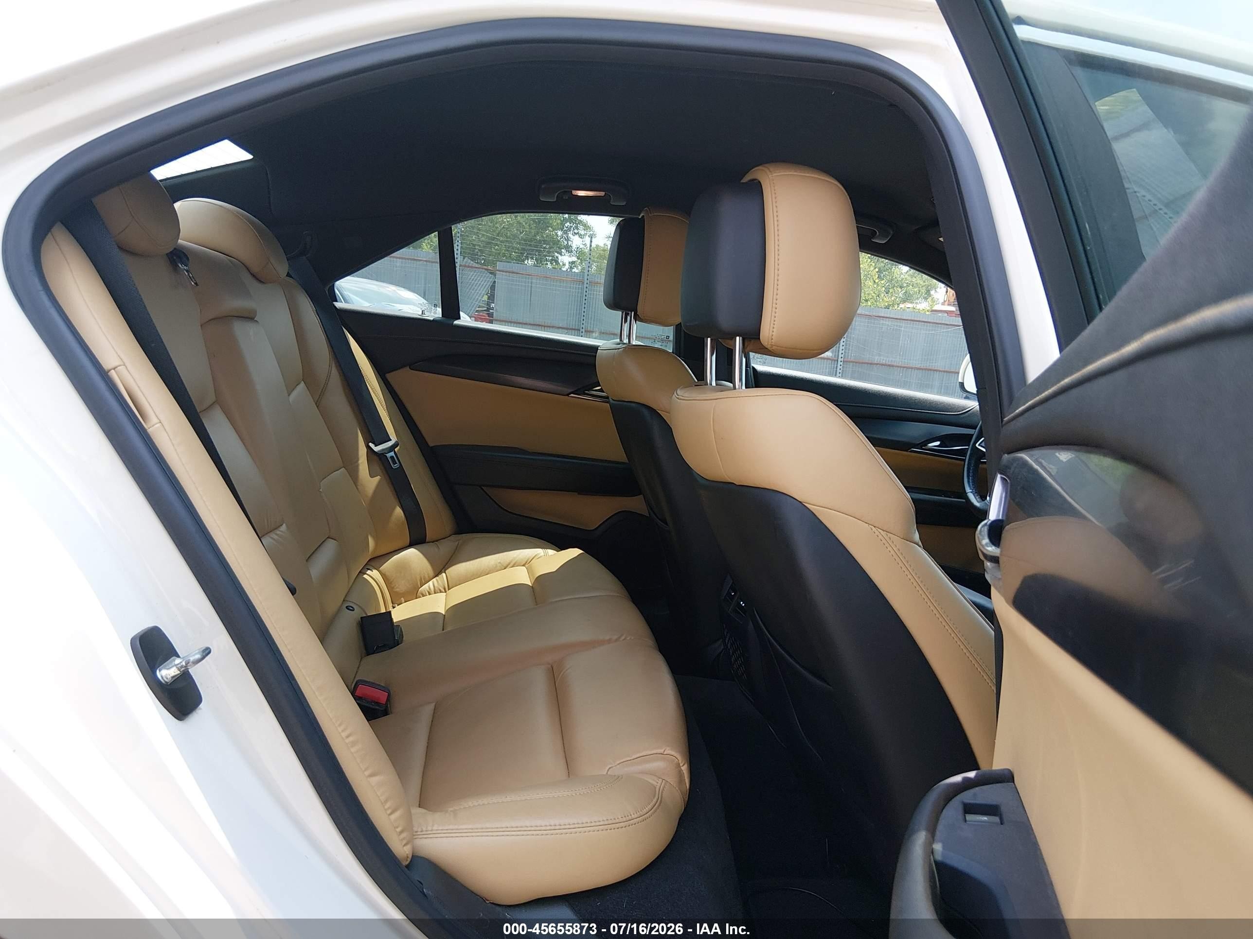 2013 Cadillac Ats Standard White vin: 1G6AA5RA9D0117997