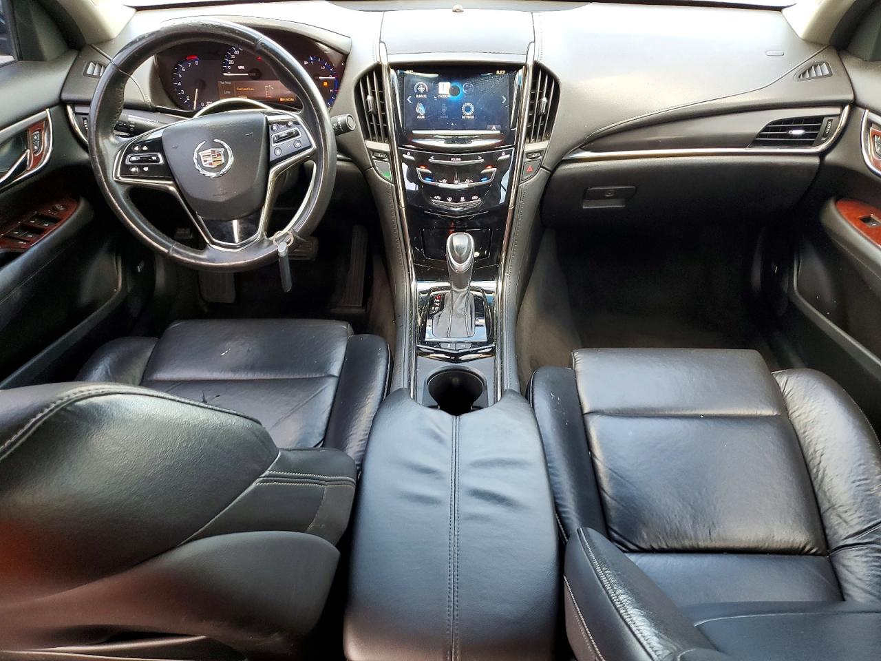 2014 Cadillac Ats Black vin: 1G6AA5RA9E0101719