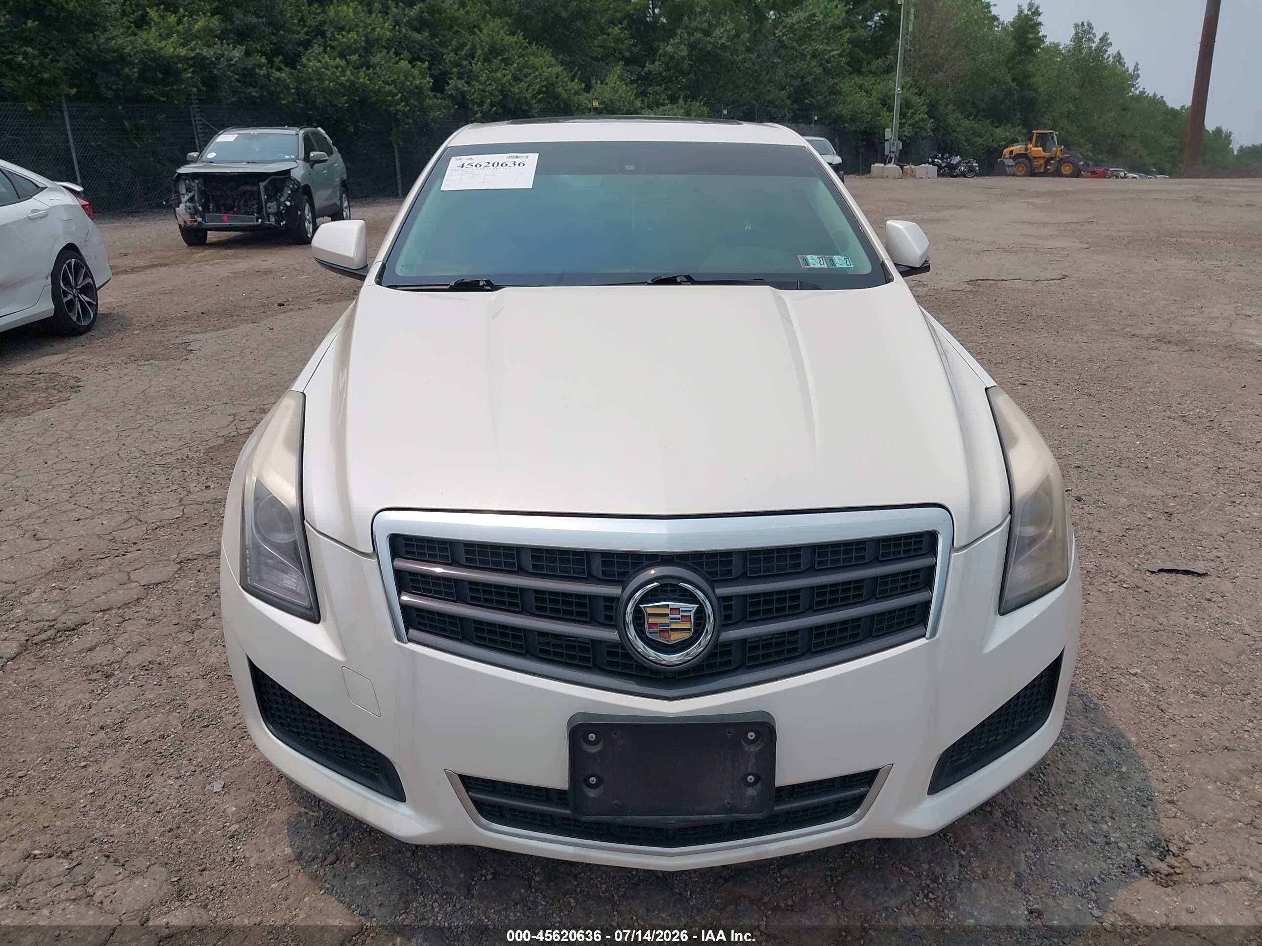 2014 Cadillac Ats Standard Желто-коричневый vin: 1G6AA5RA9E0101882