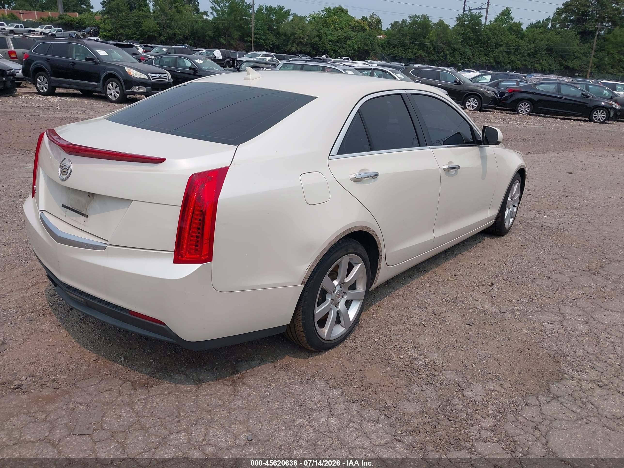 2014 Cadillac Ats Standard Желто-коричневый vin: 1G6AA5RA9E0101882