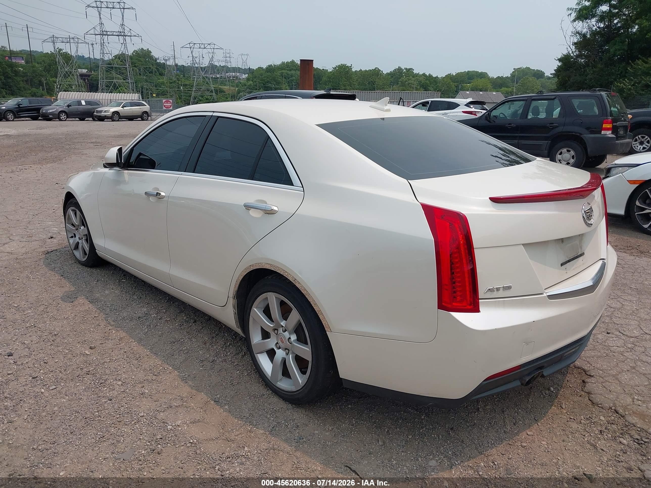 2014 Cadillac Ats Standard Желто-коричневый vin: 1G6AA5RA9E0101882