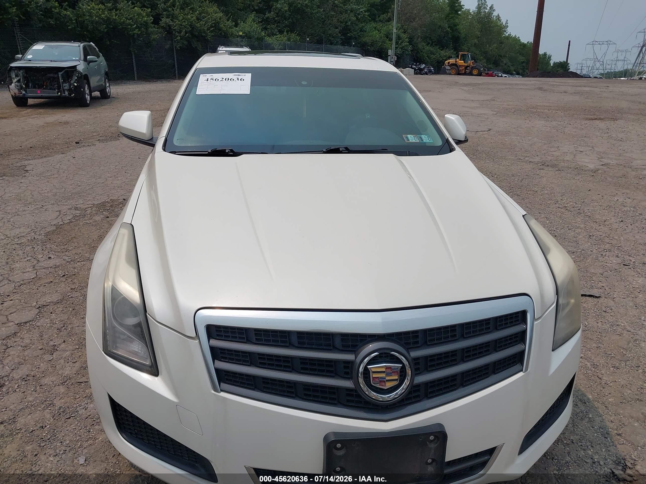 2014 Cadillac Ats Standard Желто-коричневый vin: 1G6AA5RA9E0101882