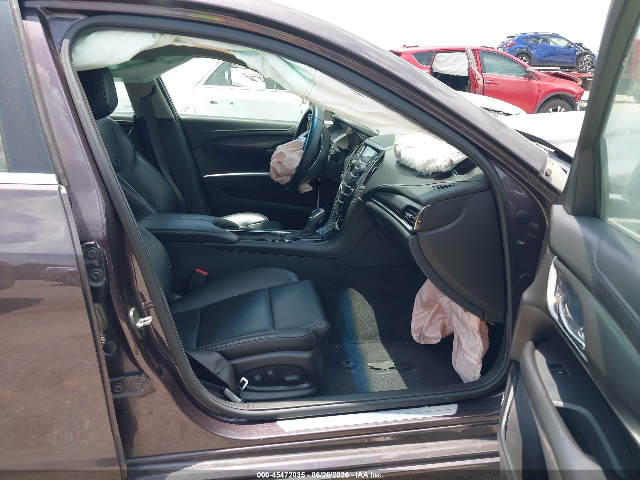 2014 Cadillac Ats Standard Purple vin: 1G6AA5RA9E0122067