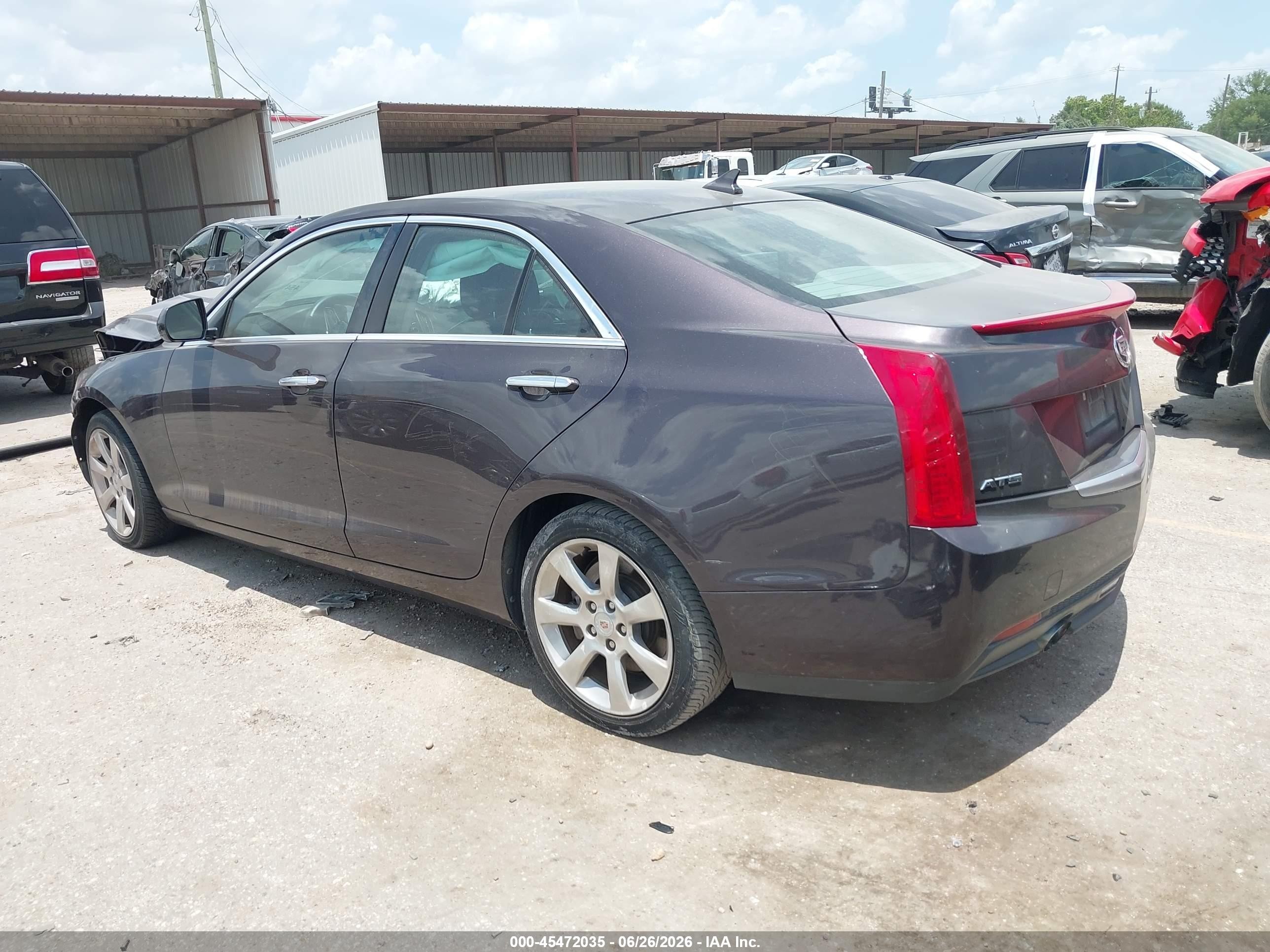 2014 Cadillac Ats Standard Purple vin: 1G6AA5RA9E0122067