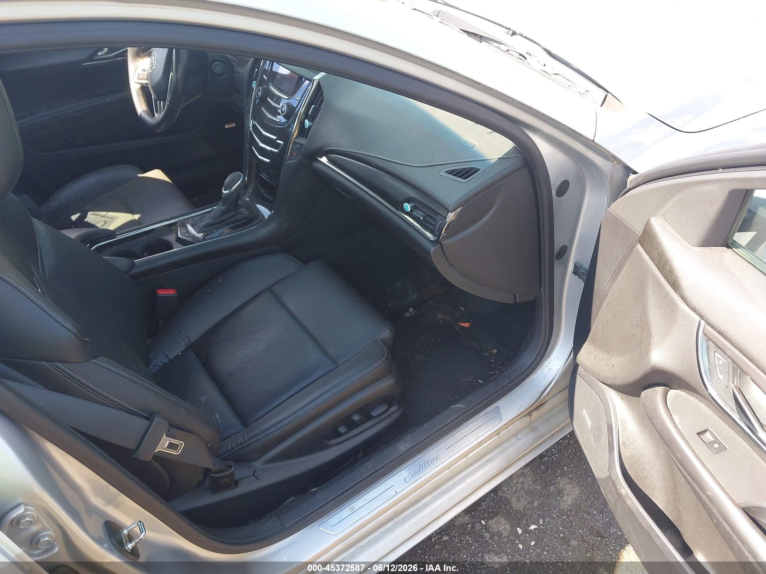 2014 Cadillac Ats Standard Silver vin: 1G6AA5RA9E0134591