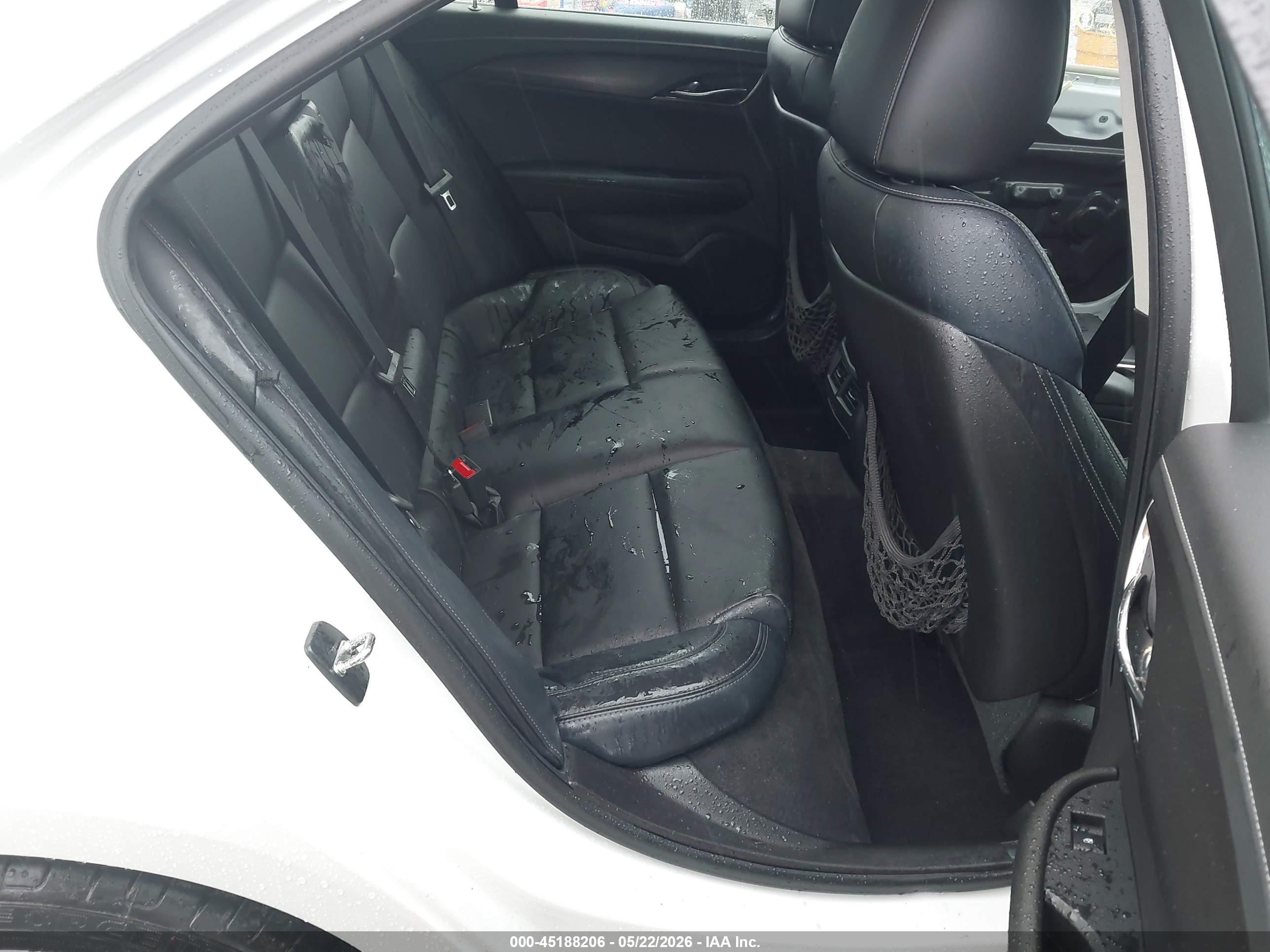 2015 Cadillac Ats Standard White vin: 1G6AA5RA9F0118523