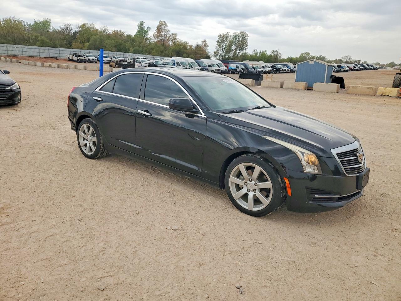 2016 Cadillac Ats Black vin: 1G6AA5RA9G0111332