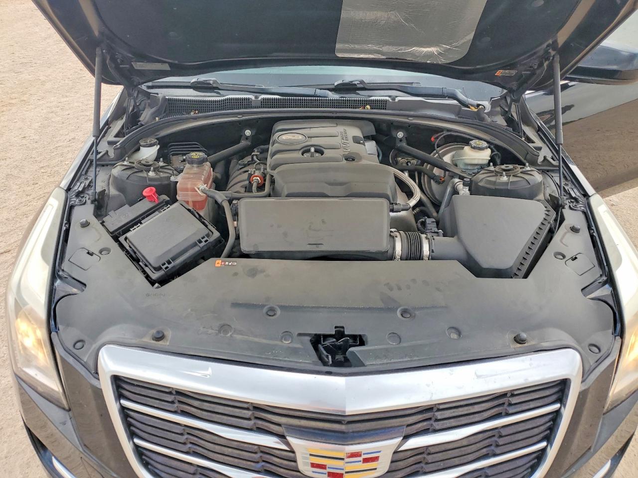2016 Cadillac Ats Black vin: 1G6AA5RA9G0111332