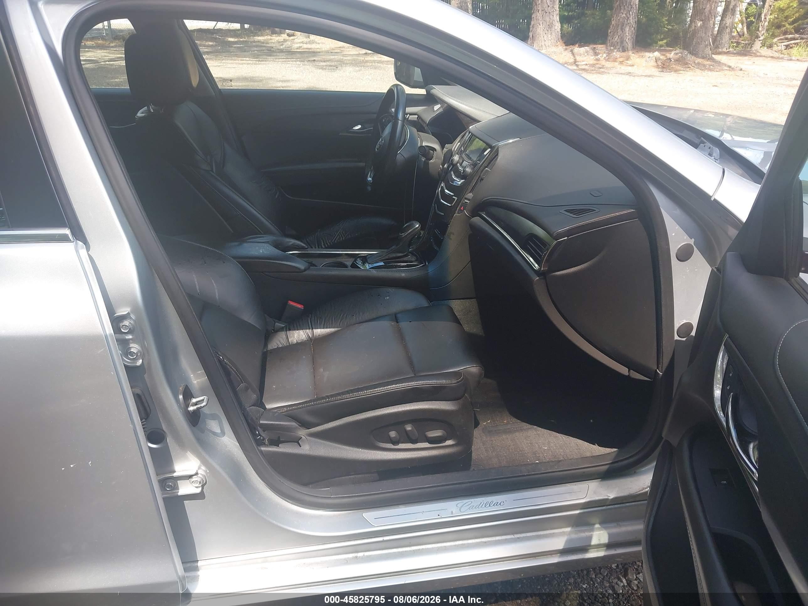 2013 Cadillac Ats Standard Silver vin: 1G6AA5RAXD0122447