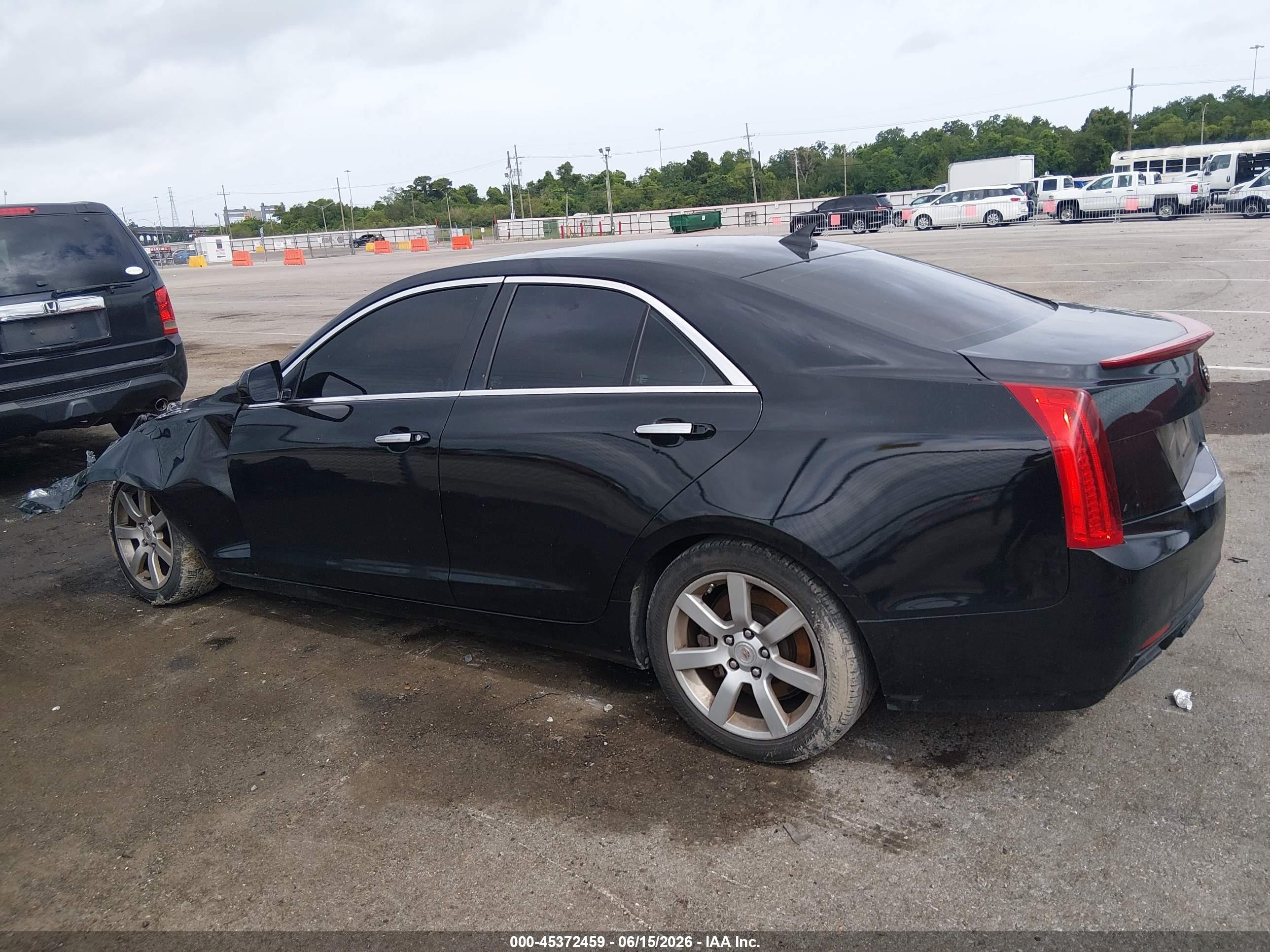 2013 Cadillac Ats Standard Black vin: 1G6AA5RAXD0137997
