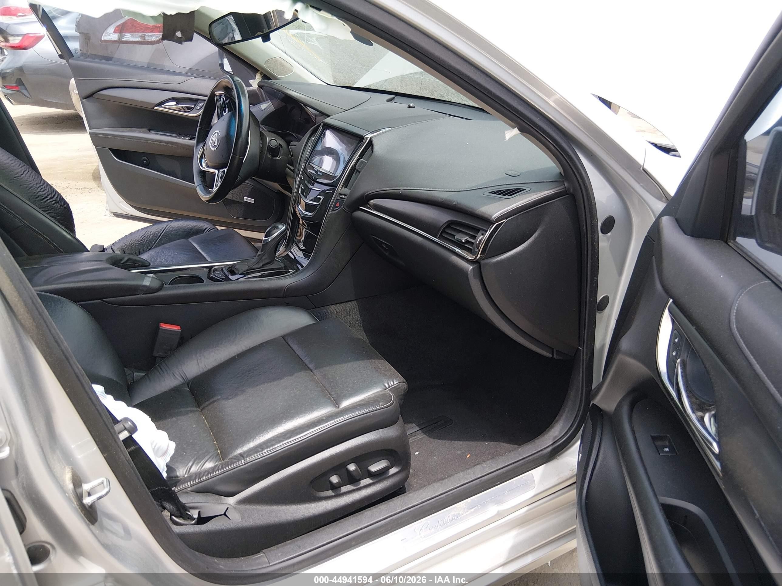 2013 Cadillac Ats Standard Silver vin: 1G6AA5RAXD0143640