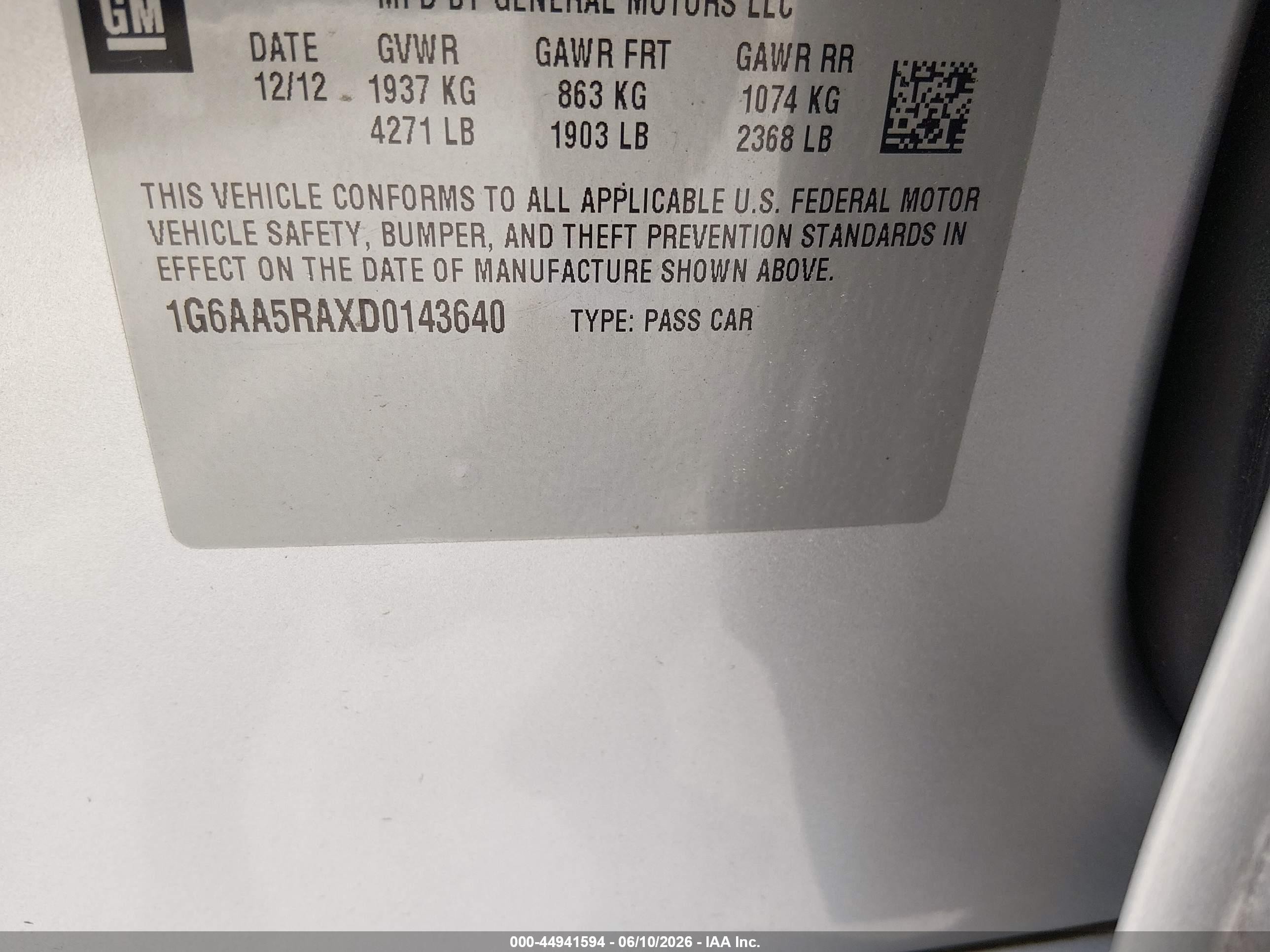 2013 Cadillac Ats Standard Silver vin: 1G6AA5RAXD0143640