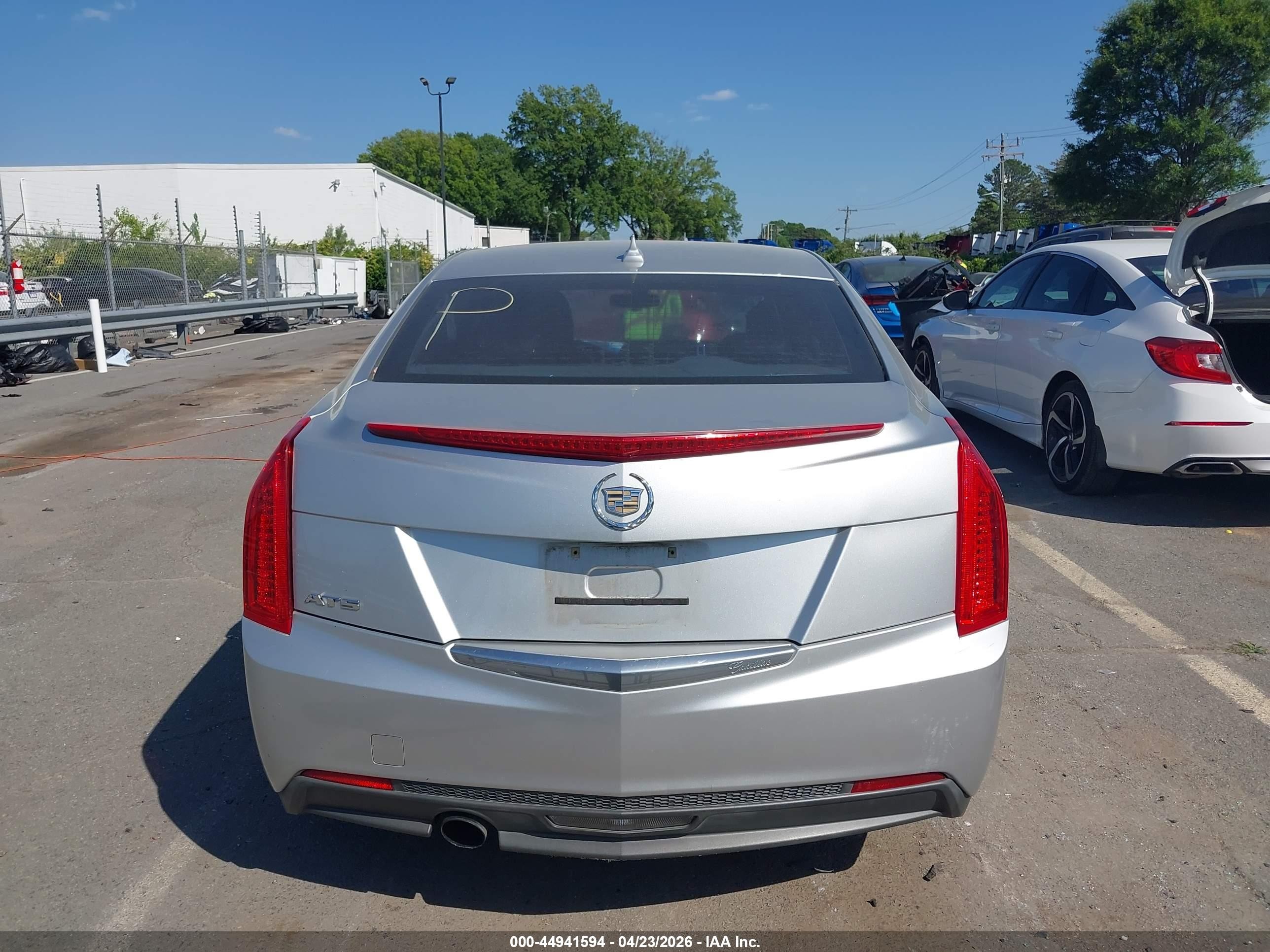 2013 Cadillac Ats Standard Silver vin: 1G6AA5RAXD0143640