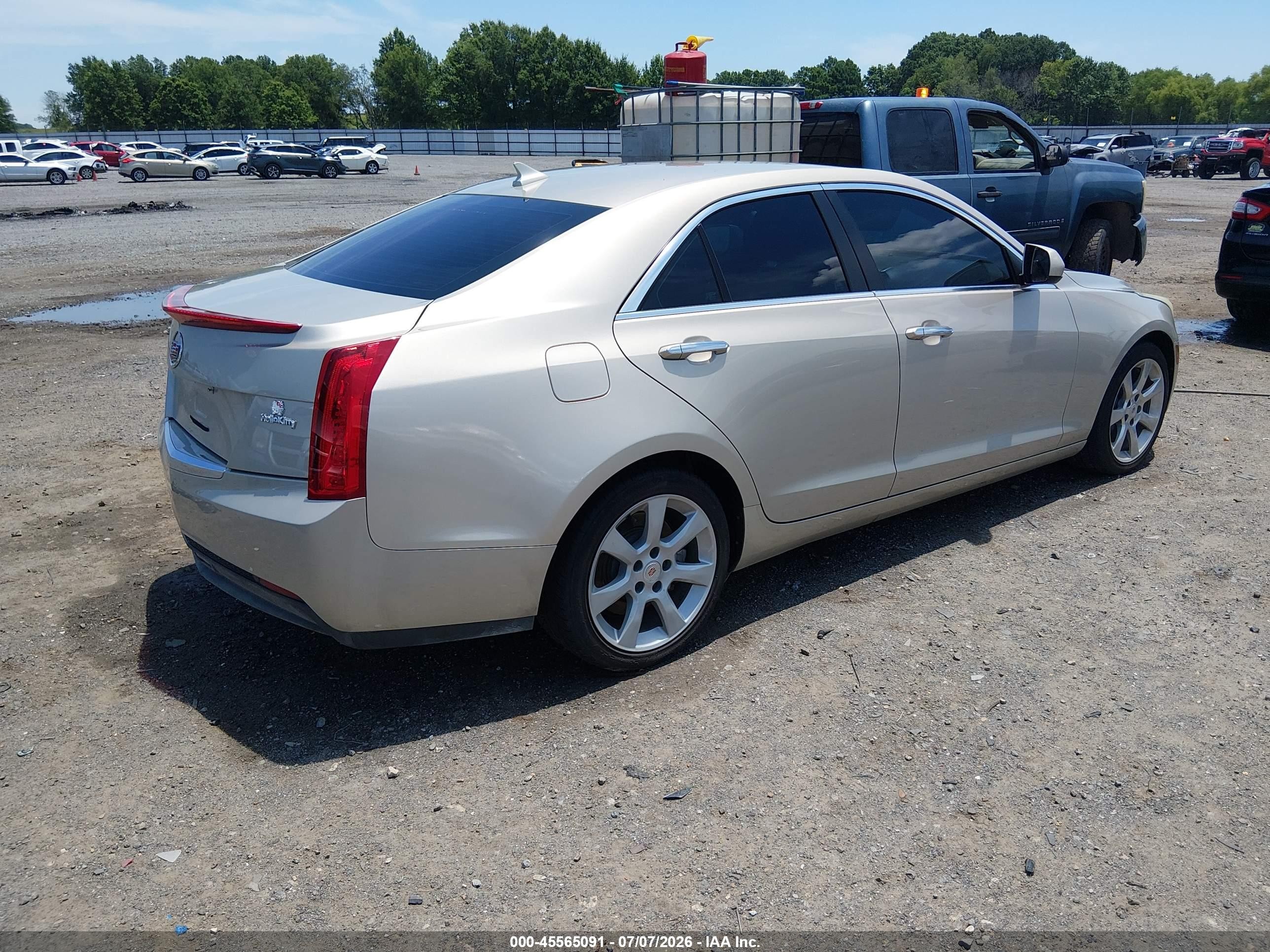 2014 Cadillac Ats Standard Beige vin: 1G6AA5RAXE0119386