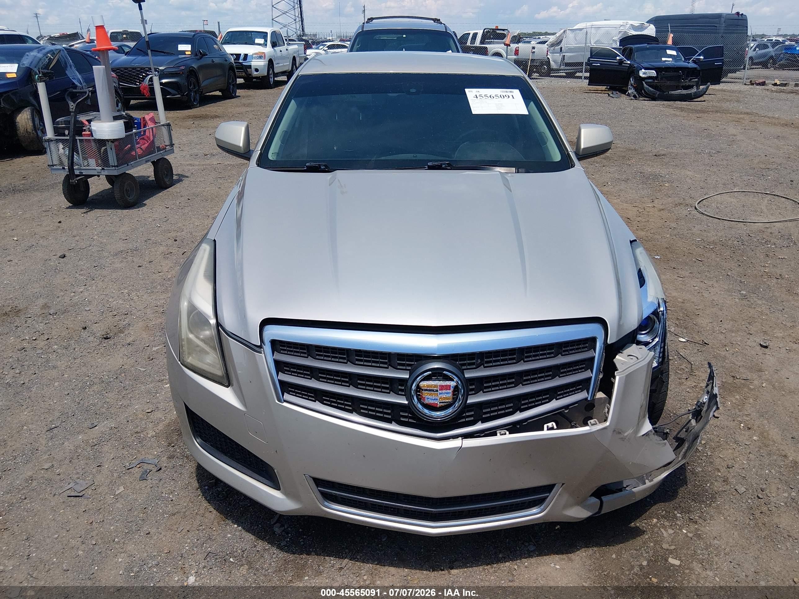 2014 Cadillac Ats Standard Beige vin: 1G6AA5RAXE0119386