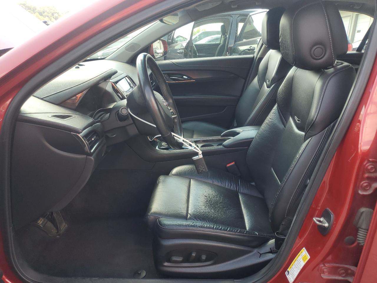 2014 Cadillac Ats Red vin: 1G6AA5RAXE0140254