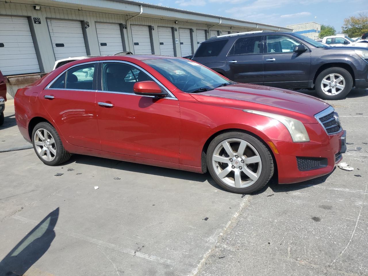 2014 Cadillac Ats Red vin: 1G6AA5RAXE0140254
