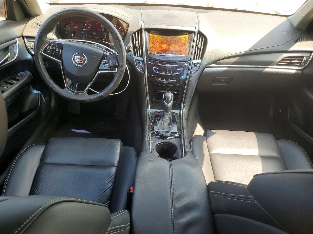 2014 Cadillac Ats Black vin: 1G6AA5RAXE0171150