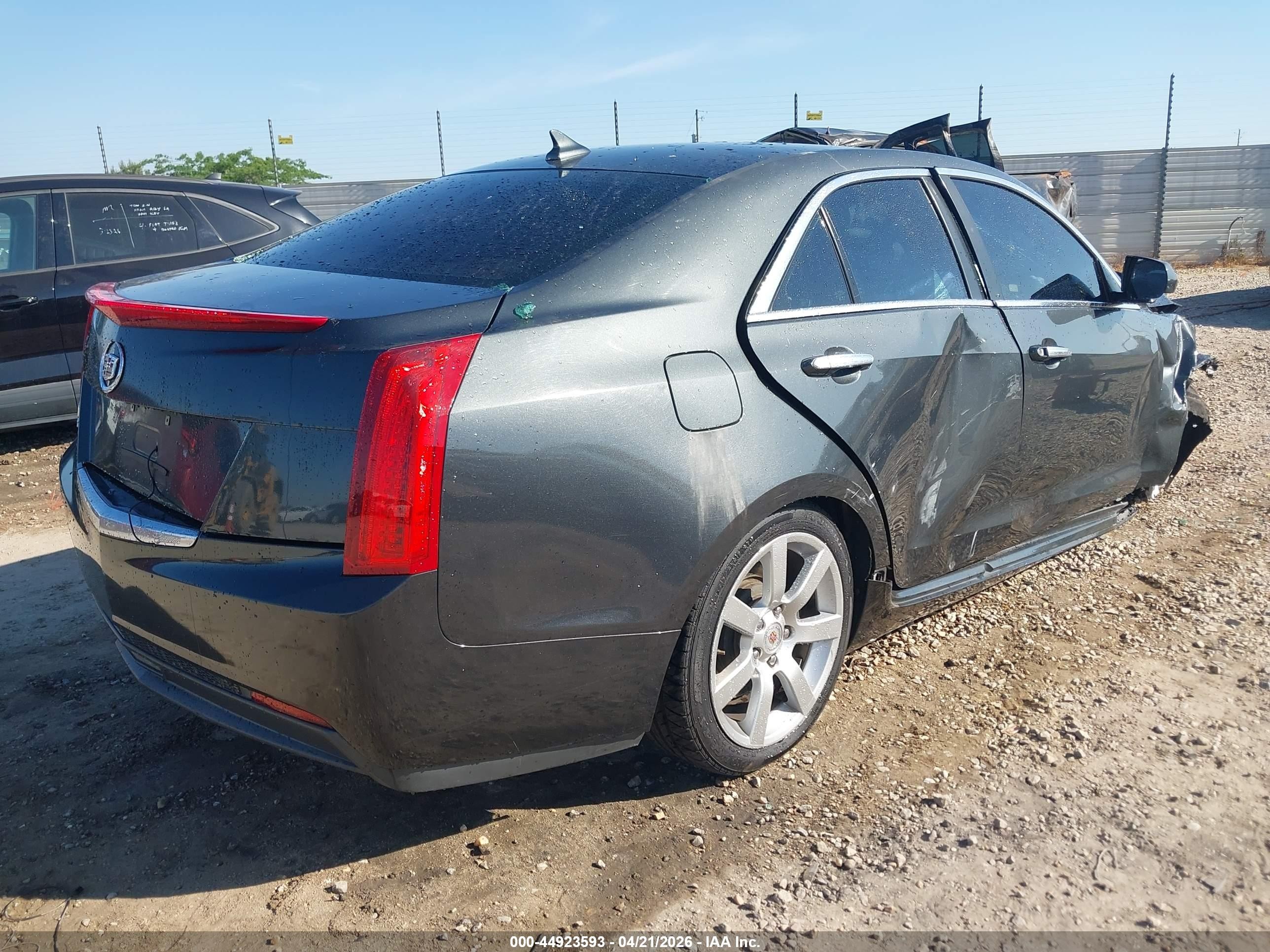 2014 Cadillac Ats Standard Black vin: 1G6AA5RAXE0172394
