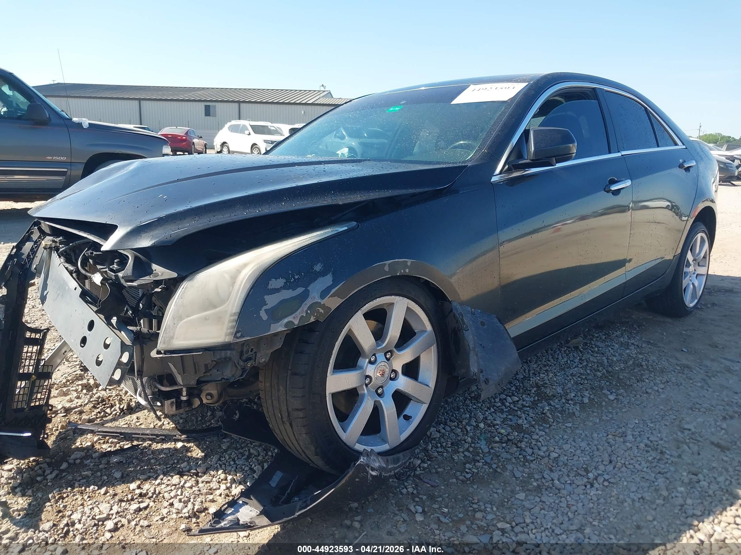2014 Cadillac Ats Standard Black vin: 1G6AA5RAXE0172394