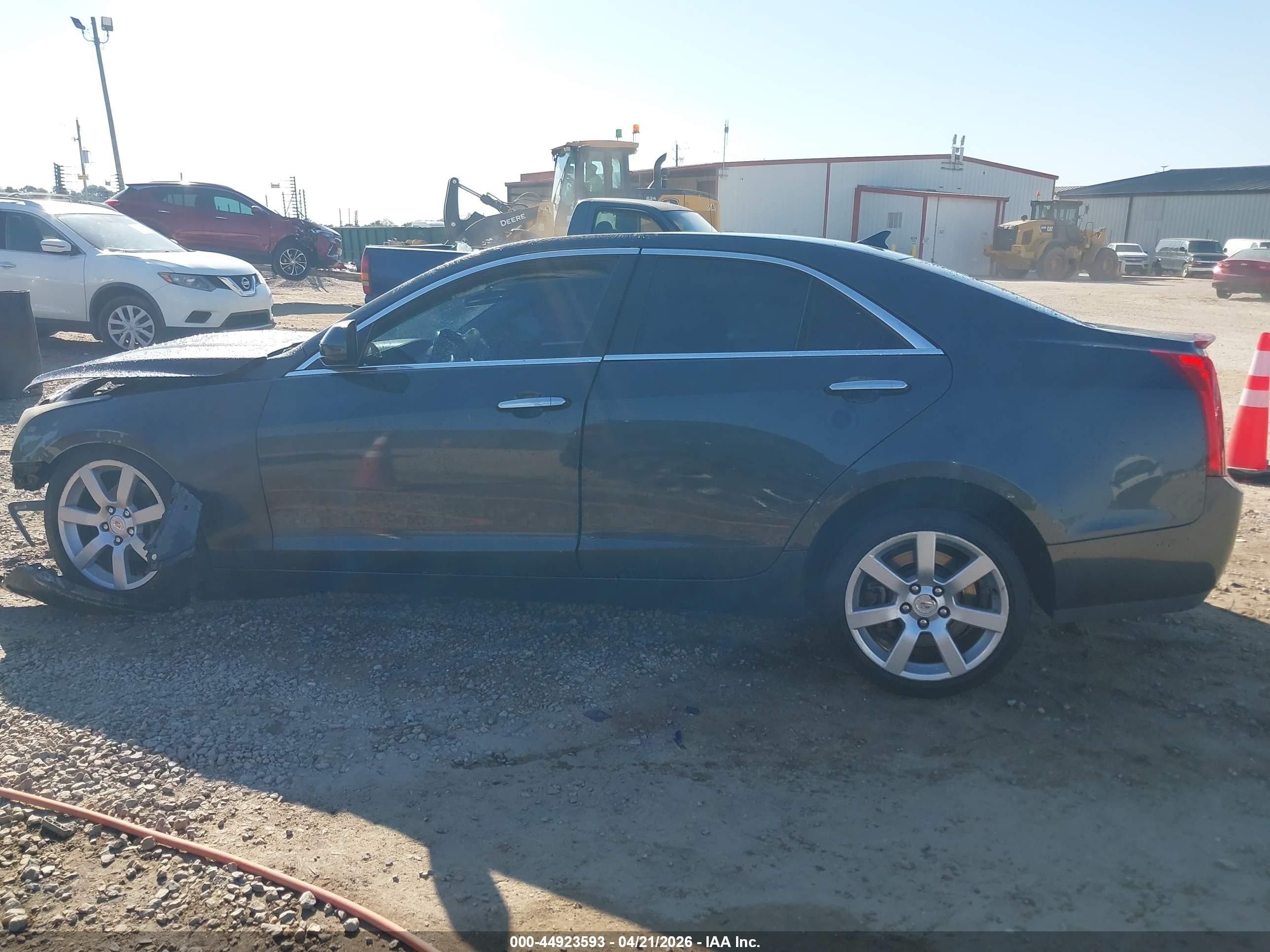 2014 Cadillac Ats Standard Black vin: 1G6AA5RAXE0172394