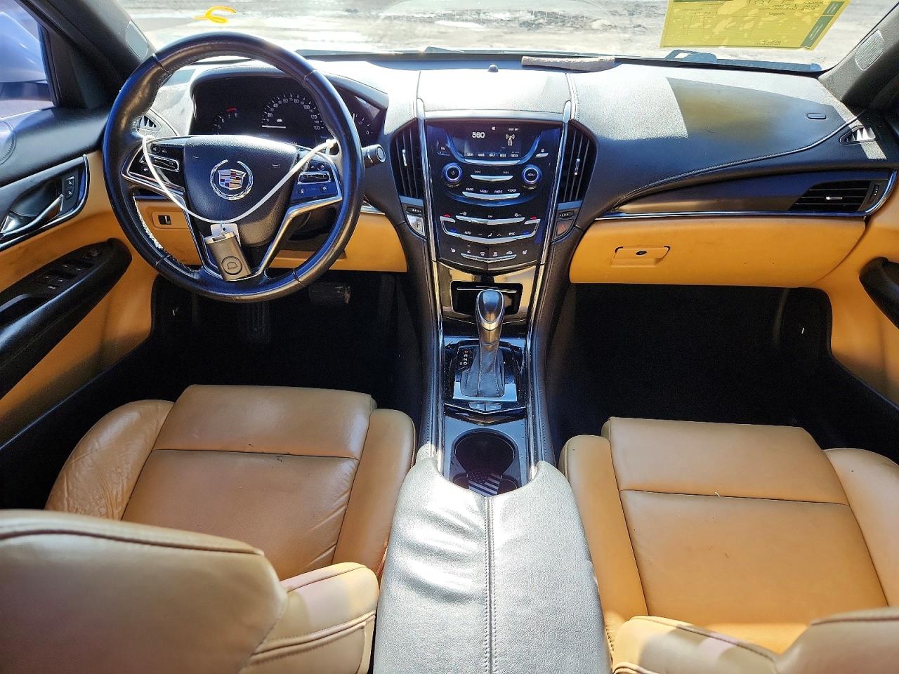 2013 Cadillac Ats White vin: 1G6AA5RX0D0124583
