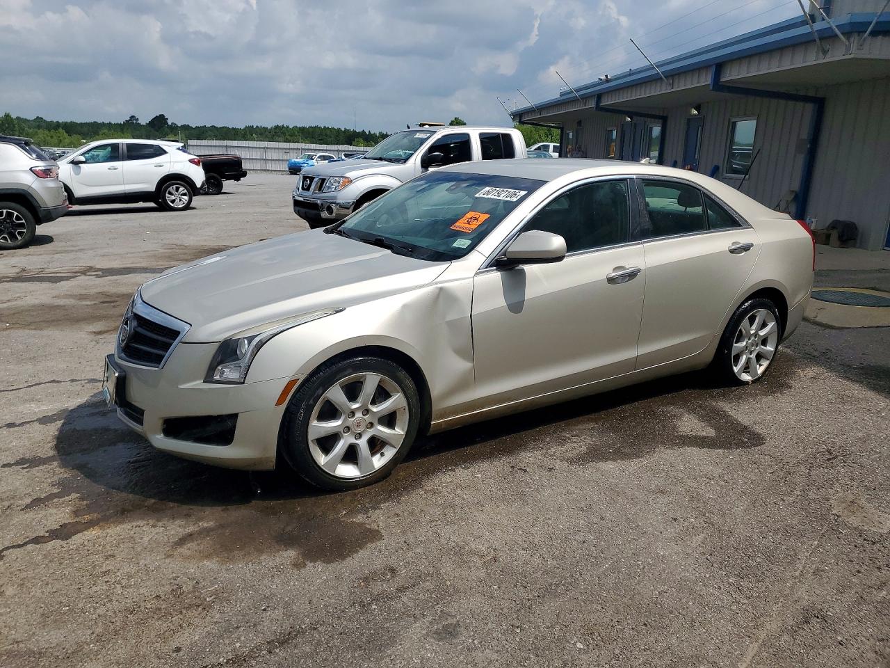 2013 Cadillac Ats Beige vin: 1G6AA5RX0D0132246