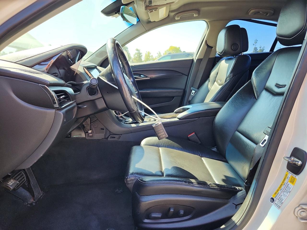 2014 Cadillac Ats White vin: 1G6AA5RX0E0111950