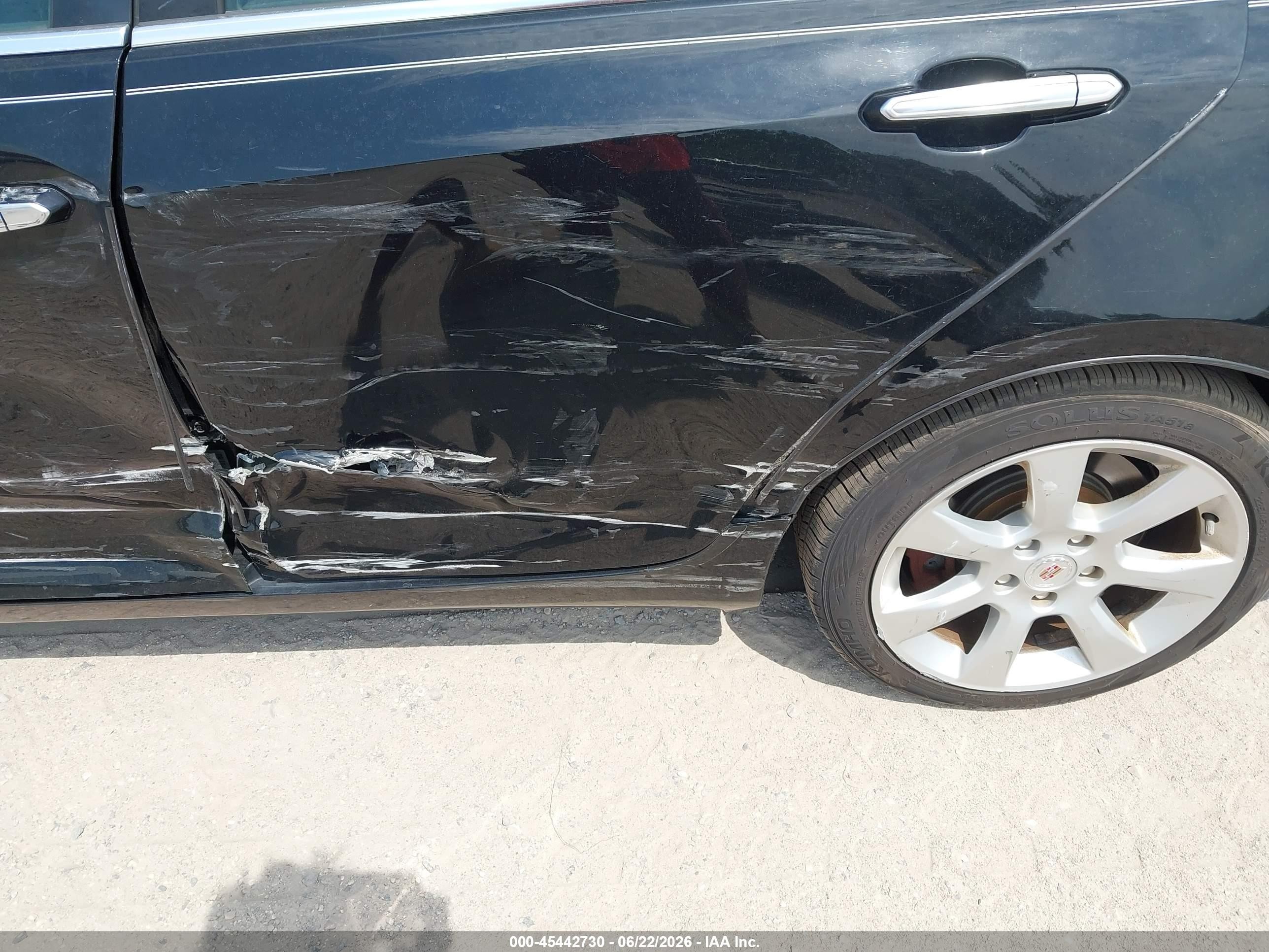2014 Cadillac Ats Standard Черный vin: 1G6AA5RX0E0175177