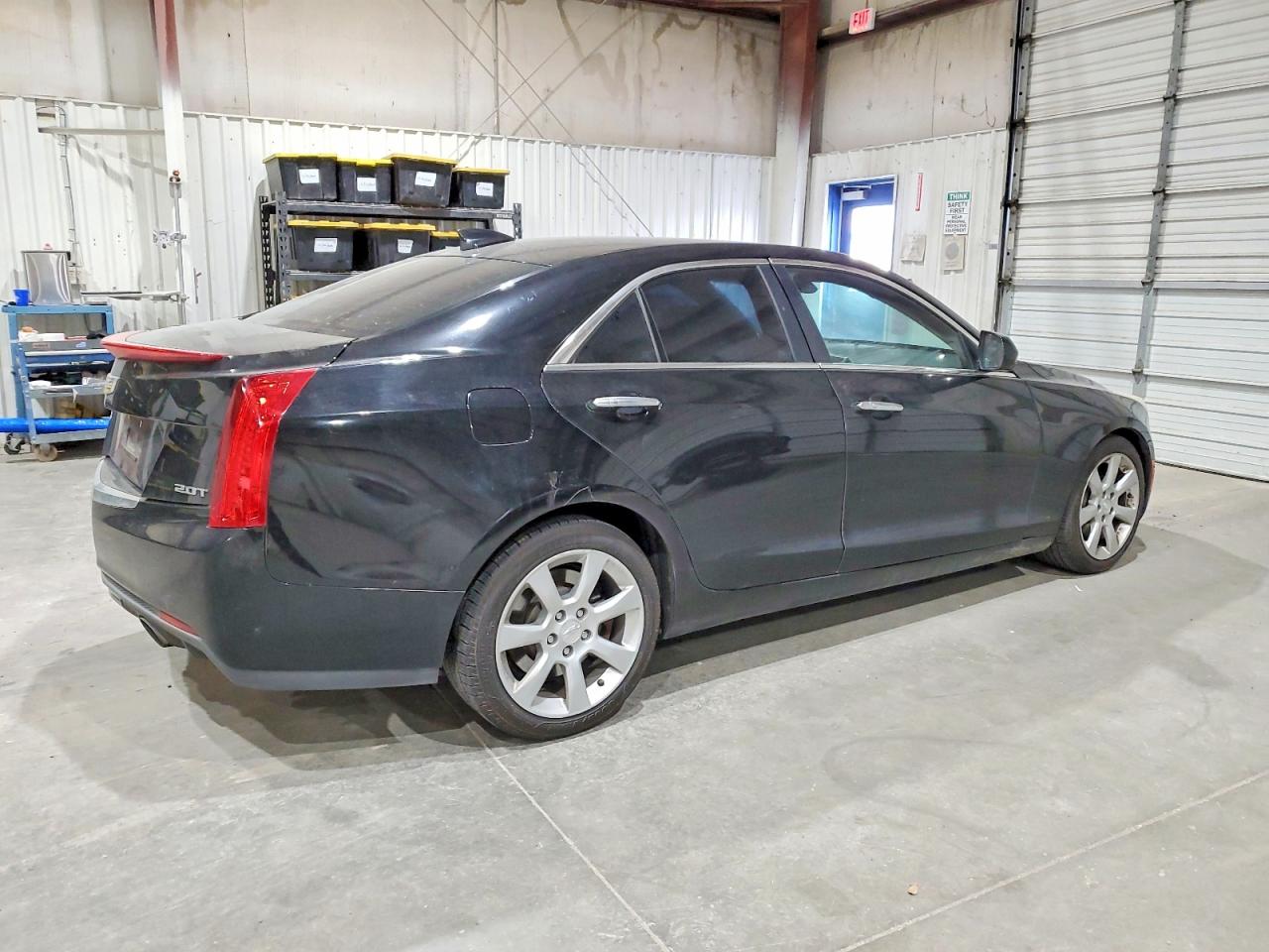 2015 Cadillac Ats Black vin: 1G6AA5RX0F0103414