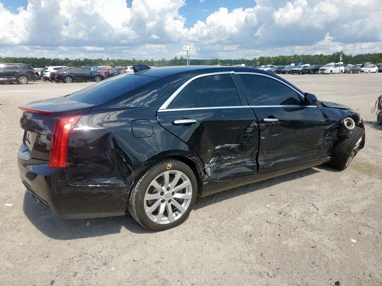 2017 Cadillac Ats Black vin: 1G6AA5RX0H0145472