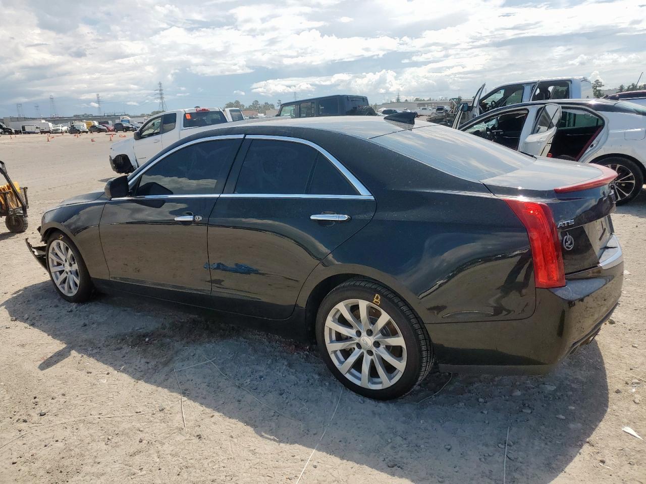 2017 Cadillac Ats Black vin: 1G6AA5RX0H0145472