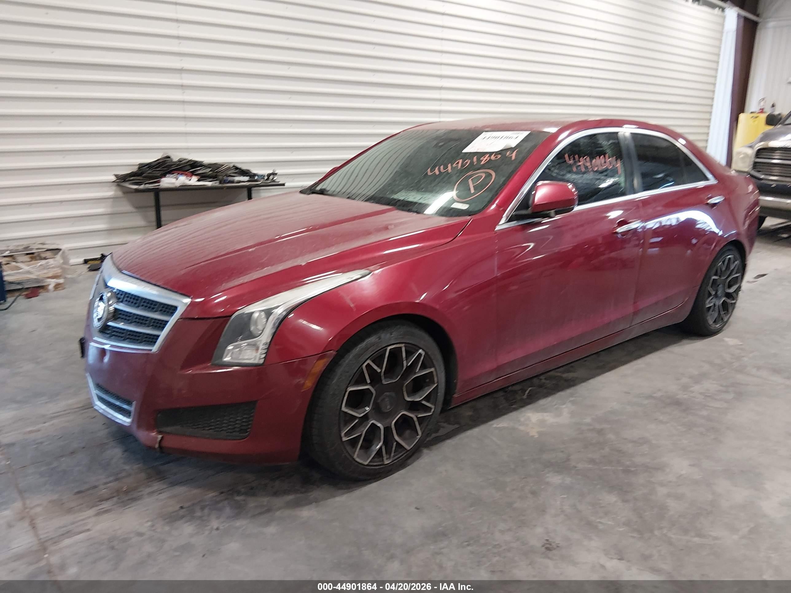 2013 Cadillac Ats Standard Red vin: 1G6AA5RX1D0133986