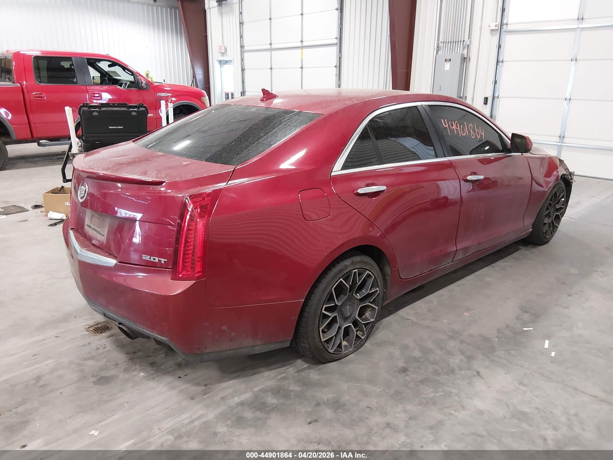 2013 Cadillac Ats Standard Red vin: 1G6AA5RX1D0133986