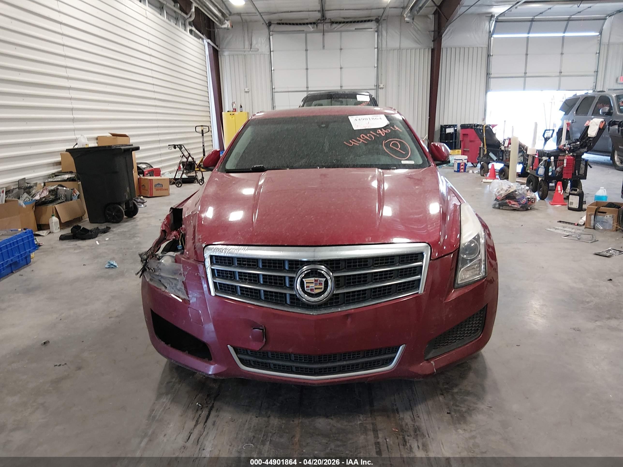 2013 Cadillac Ats Standard Red vin: 1G6AA5RX1D0133986