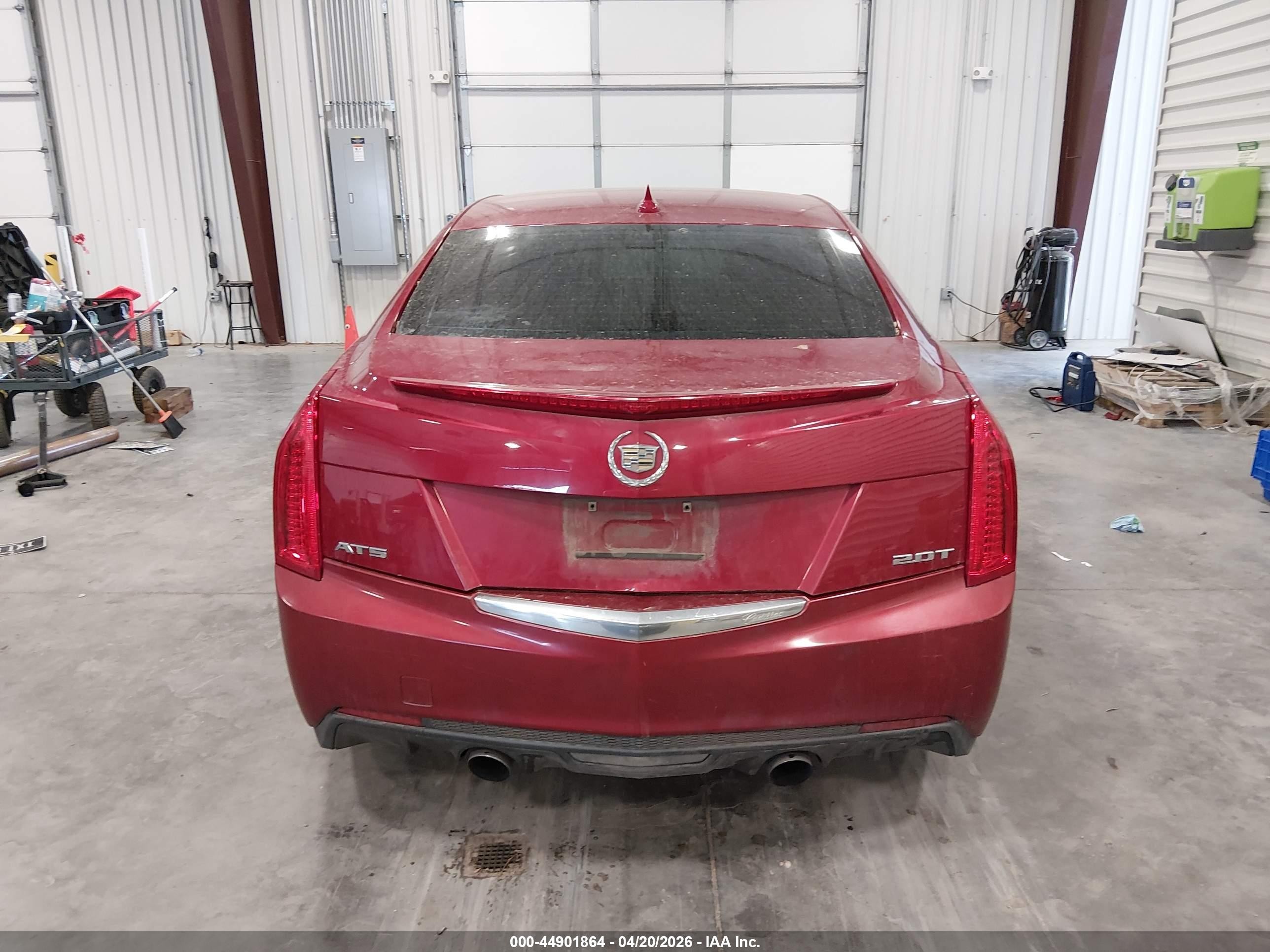 2013 Cadillac Ats Standard Red vin: 1G6AA5RX1D0133986