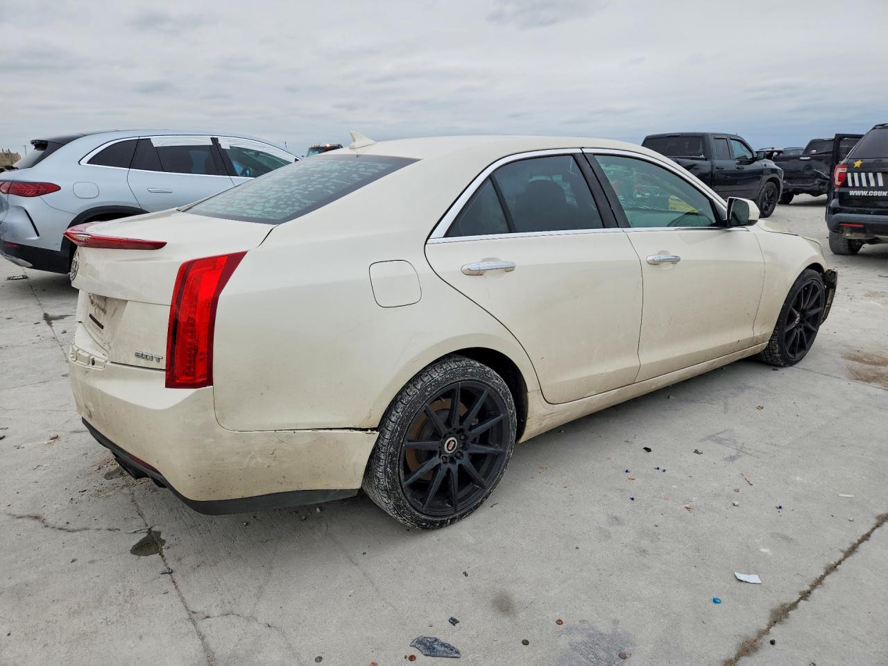 2013 Cadillac Ats Cream vin: 1G6AA5RX1D0157916